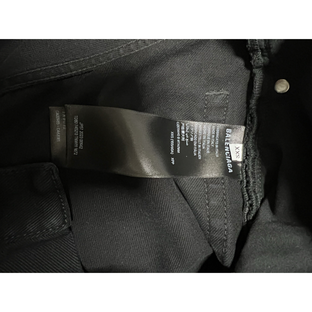 BALENCIAGA - BALENCIAGA バギーパンツ 杢ブラック xxsの通販 by BALENCIAGA - BALENCIAGA バギーパンツ 杢ブラック xxsの通販 by