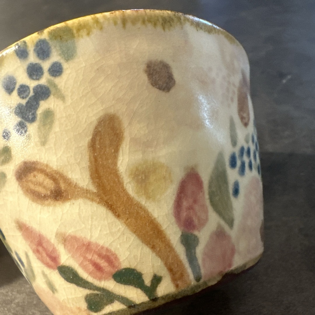 山野辺彩さん作品② 益子焼 益子市 食器 陶器 小鉢 花柄 希少 皿 山野辺彩さん作品② 益子焼 益子市 食器 陶器 小鉢 花柄 希少 皿