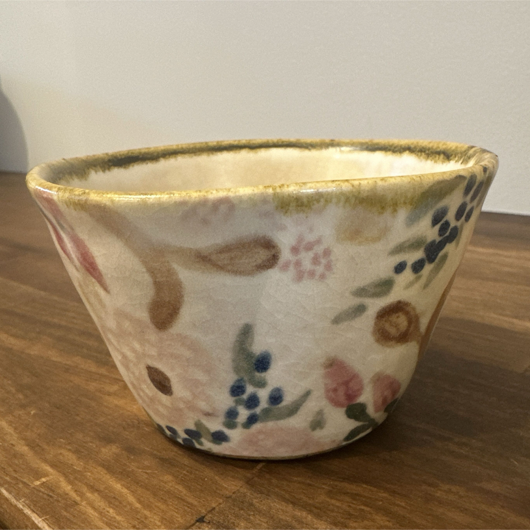 山野辺彩さん作品② 益子焼 益子市 食器 陶器 小鉢 花柄 希少 皿 山野辺彩さん作品② 益子焼 益子市 食器 陶器 小鉢 花柄 希少 皿