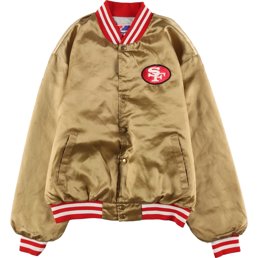 最終値下げ】90s よろしい XLstarter スタジャン49ers リバーシブル 最終値下げ】90s よろしい XLstarter スタジャン49ers リバーシブル