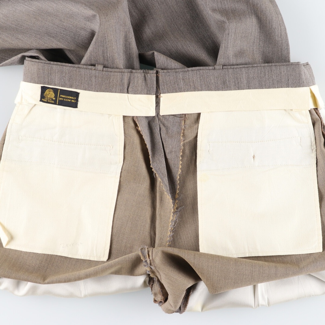 古着 ~90年代 nordstrom スリータック ウールパンツ スラックス 古着 ~90年代 nordstrom スリータック ウールパンツ スラックス