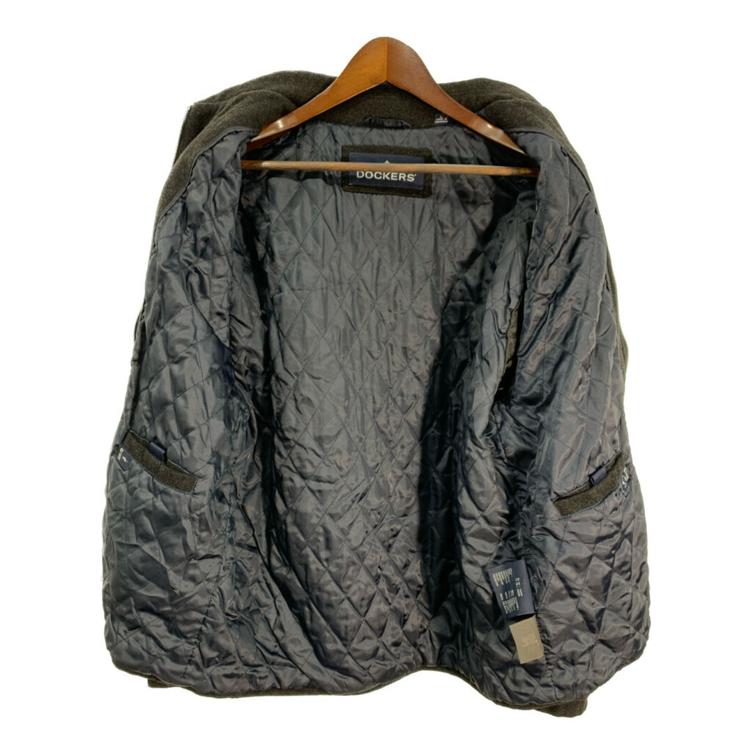 90年代 DOCKERS ドッカーズ ウール スポーツジャケット ブラック 90年代 DOCKERS ドッカーズ ウール スポーツジャケット ブラック