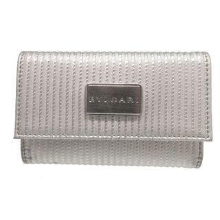 BVLGARI - ブルガリ ブルガリブルガリ 6連 キーケース レザー BVLGARI - ブルガリ ブルガリブルガリ 6連 キーケース レザー