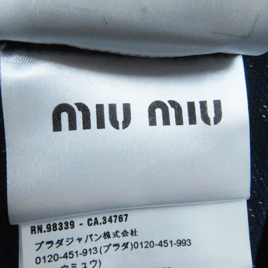 MIU MIU - 美品◎MIUMIU ミュウミュウ 2020年製 MJN277 コットン MIU MIU - 美品◎MIUMIU ミュウミュウ 2020年製 MJN277 コットン