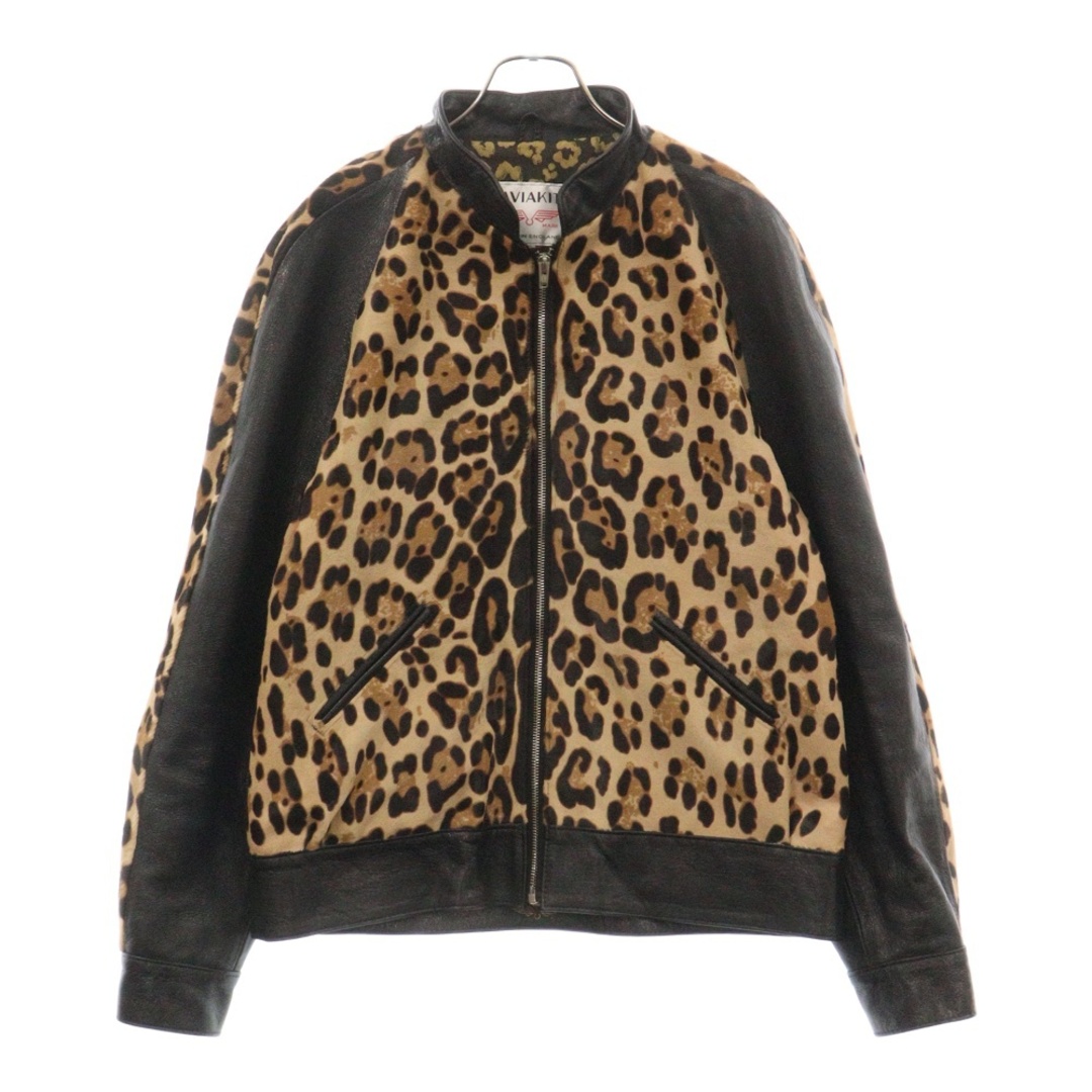 Lewis Leathers - Lewis Leathers ルイスレザー IGGY POP'S JACKET イギーポップジャケット レオパード ハラコ シングルライダースジャケット レザージャケット LLUK1131