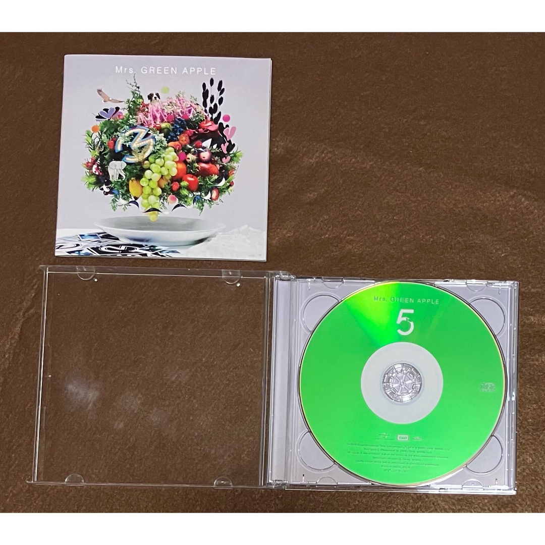 Mrs.GREEN APPLE ベストアルバム 5 初回限定盤 CD DVD Mrs.GREEN APPLE ベストアルバム 5 初回限定盤 CD DVD