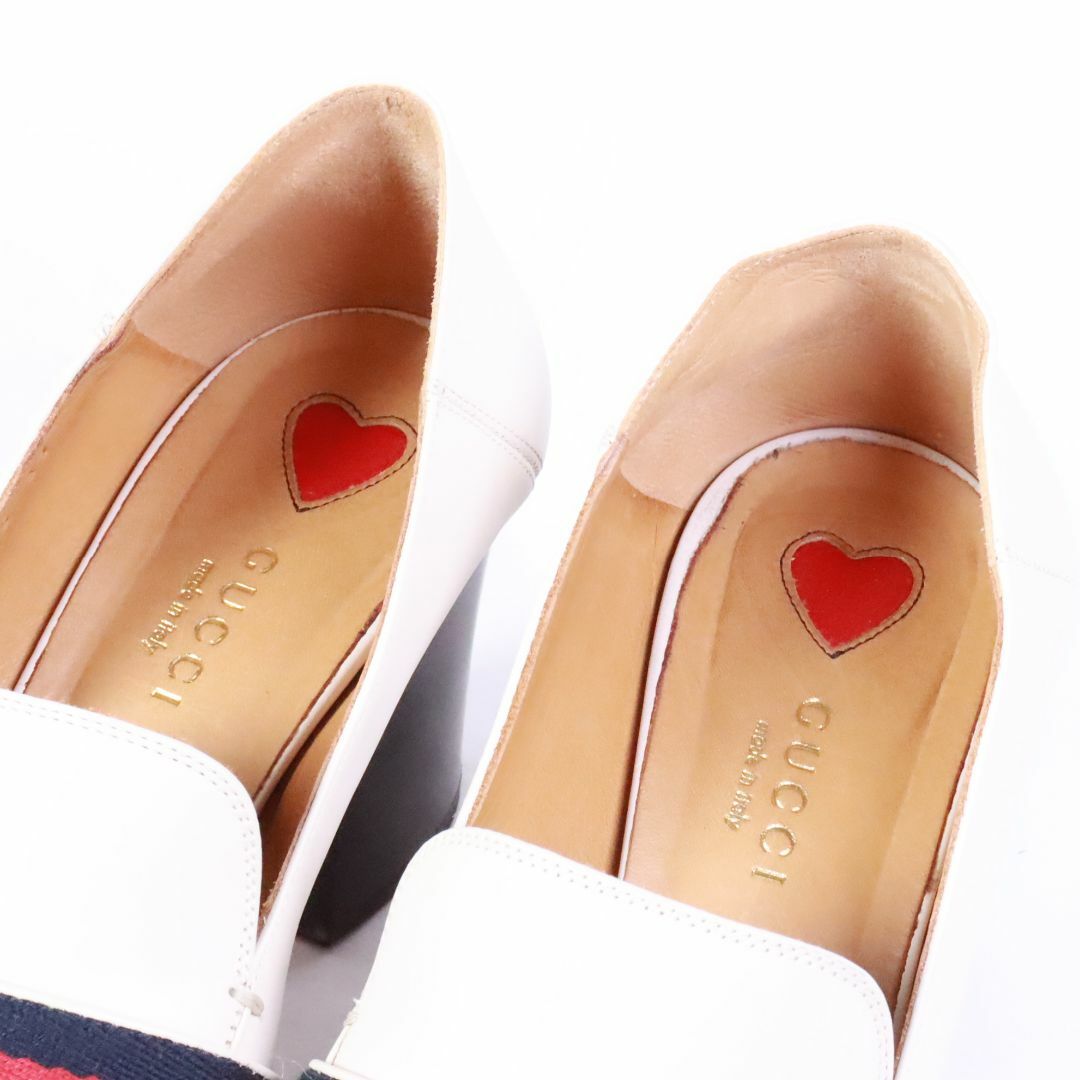 GUCCI グッチ パンプス オフホワイト 24.0㎝ ② GUCCI グッチ パンプス オフホワイト 24.0㎝ ②