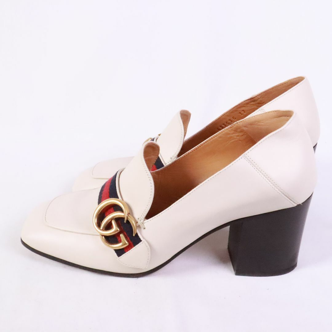 GUCCI グッチ パンプス オフホワイト 24.0㎝ ② GUCCI グッチ パンプス オフホワイト 24.0㎝ ②