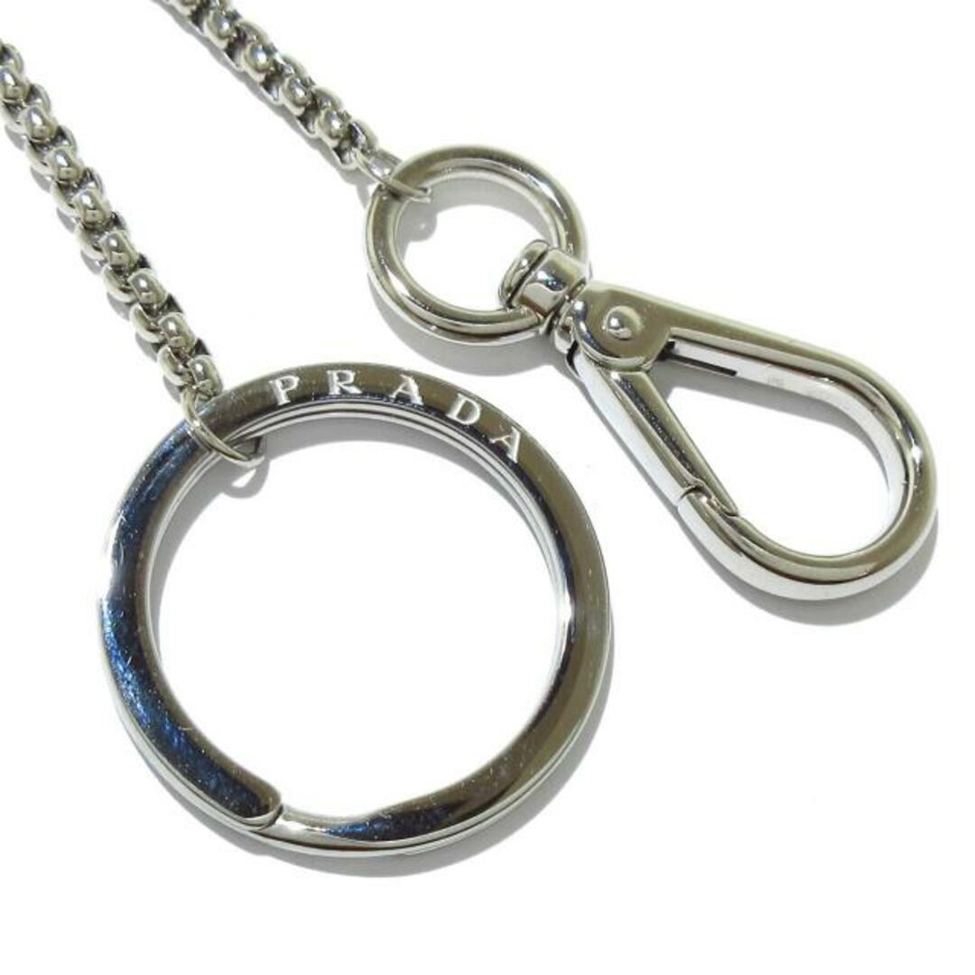 PRADA - PRADA(プラダ) ネックレス美品 メタルキーリング 1PS052 PRADA - PRADA(プラダ) ネックレス美品 メタルキーリング 1PS052