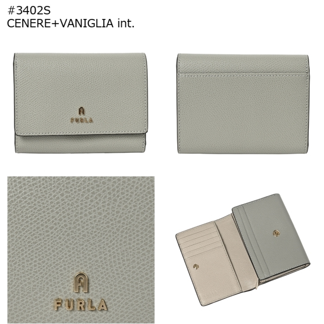 FURLA - フルラ FURLA 財布 二つ折り スモール カメリア FURLA - フルラ FURLA 財布 二つ折り スモール カメリア