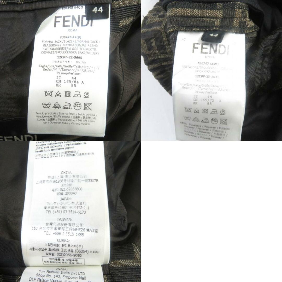 FENDI - 美品□FENDI フェンディ FJ0498/FB0767 FFロゴ ズッカ FENDI - 美品□FENDI フェンディ FJ0498/FB0767 FFロゴ ズッカ