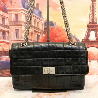 シャネル(CHANEL)のCHANEL　チョコバー　ショルダーバッグ　チェーンショルダー(ショルダーバッグ)
