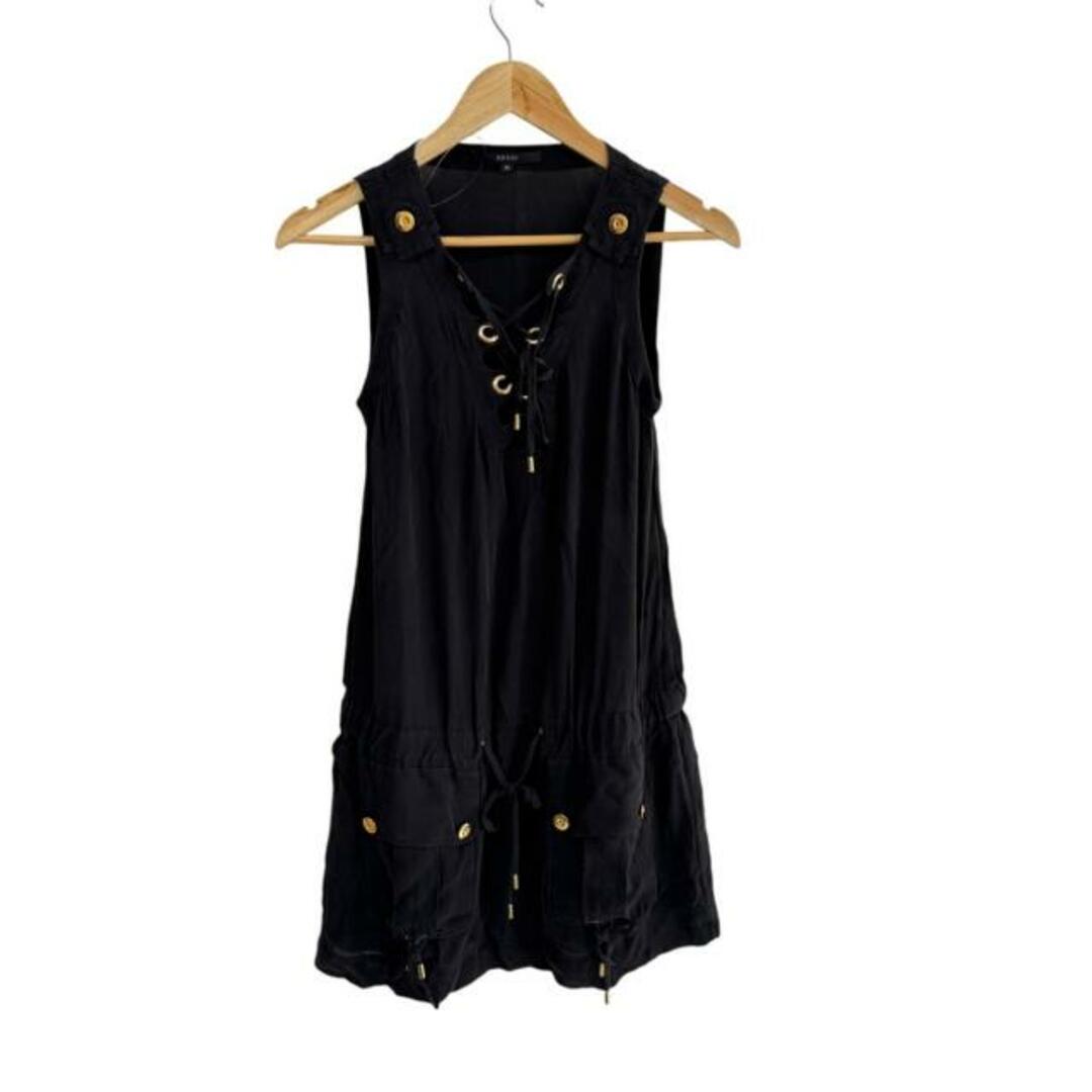 GUCCI(グッチ) ワンピース サイズ36 S レディース 黒×アイボリー GUCCI(グッチ) ワンピース サイズ36 S レディース 黒×アイボリー