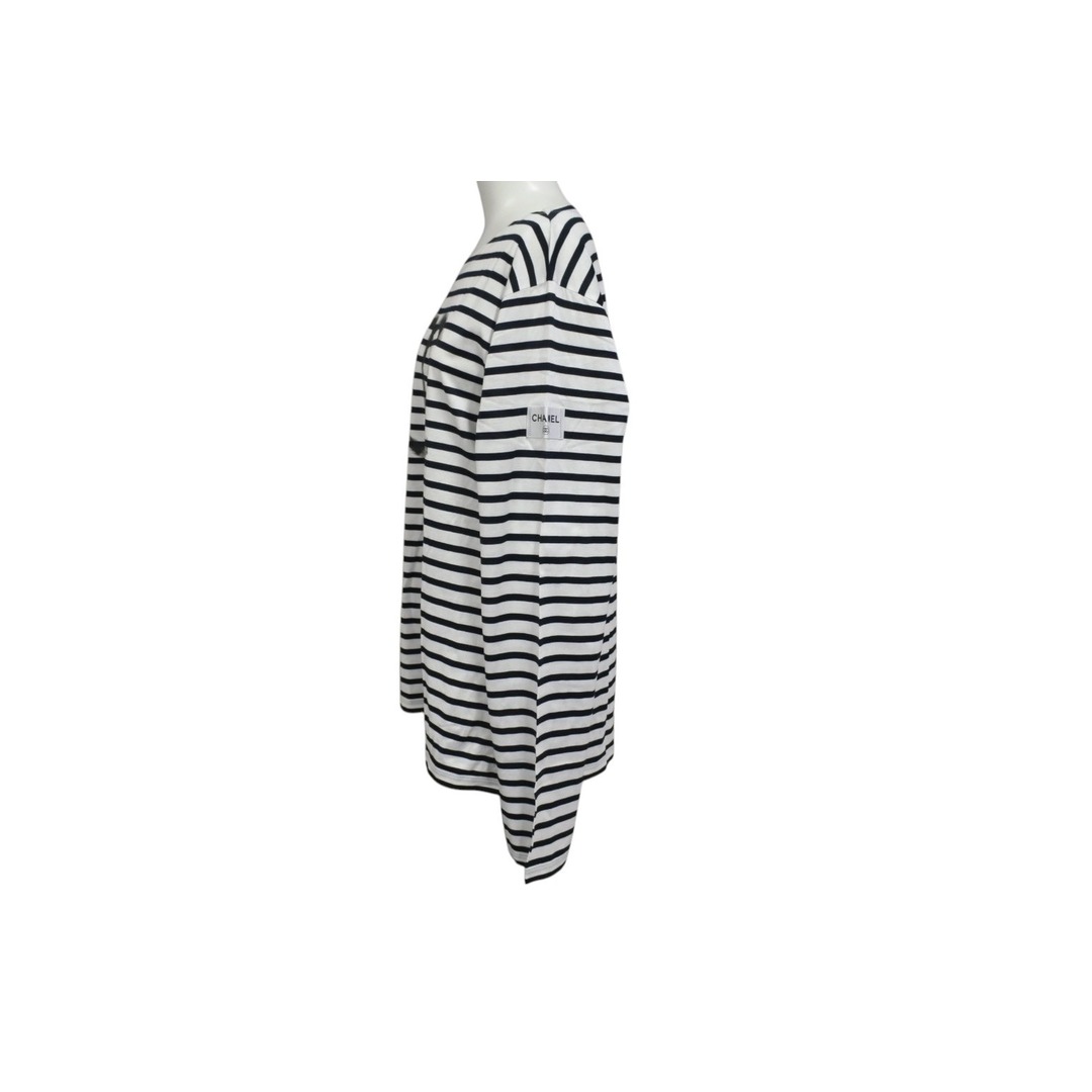CHANEL - CHANEL シャネル 長袖Tシャツ C07811W04206 サイズM CHANEL - CHANEL シャネル 長袖Tシャツ C07811W04206 サイズM