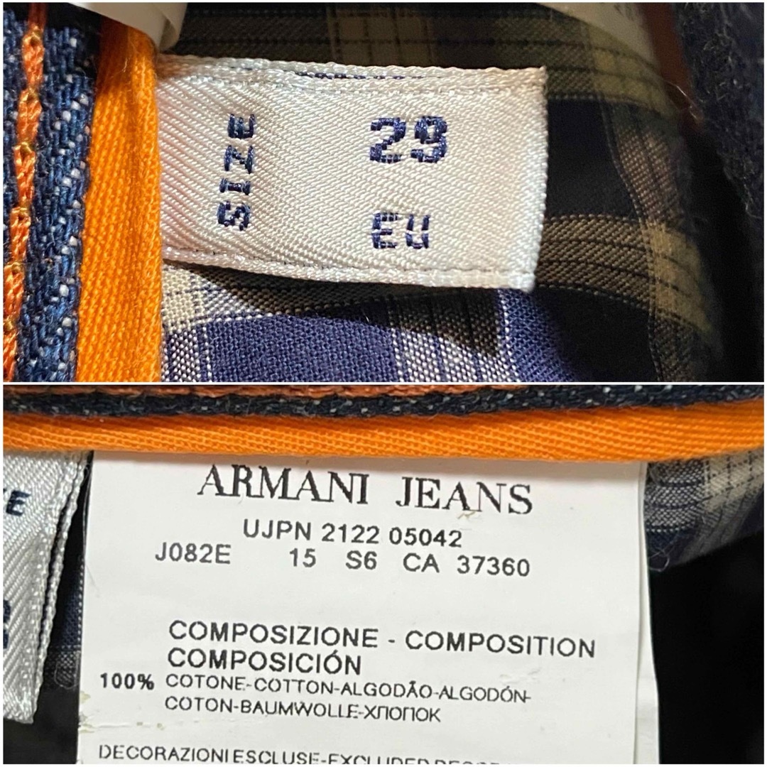 ARMANI JEANS - ARMANI JEANS J08 スリムフィット デニム サイズ ARMANI JEANS - ARMANI JEANS J08 スリムフィット デニム サイズ