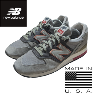 ニューバランス(New Balance)のNEW BALANCE M996ER MADE IN USA グレー(スニーカー)