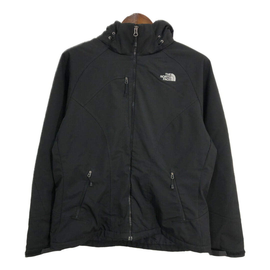 THE NORTH FACE - THE NORTH FACE ノースフェイス 中綿ジャケット PRIMALOFT アウトドア ブラック (レディース XL) 中古 古着 S5895
