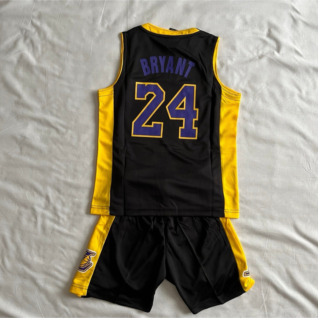 新品】NBA キッズ 子供 レイカーズ バスケ ユニフォーム 黒 120 新品】NBA キッズ 子供 レイカーズ バスケ ユニフォーム 黒 120