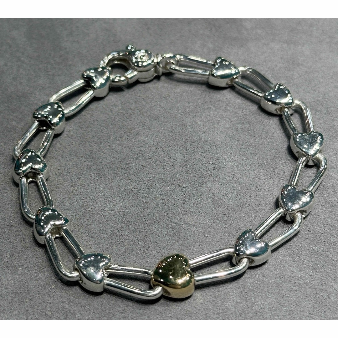 Tiffany & Co. - Tiffany&Co.ティファニー925/750ハートロック Tiffany & Co. - Tiffany&Co.ティファニー925/750ハートロック