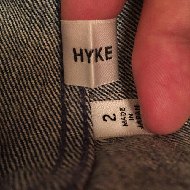 HYKE(ハイク)のHYKEデニムロングスカートサイズ2 レディースのスカート(ロングスカート)の商品写真
