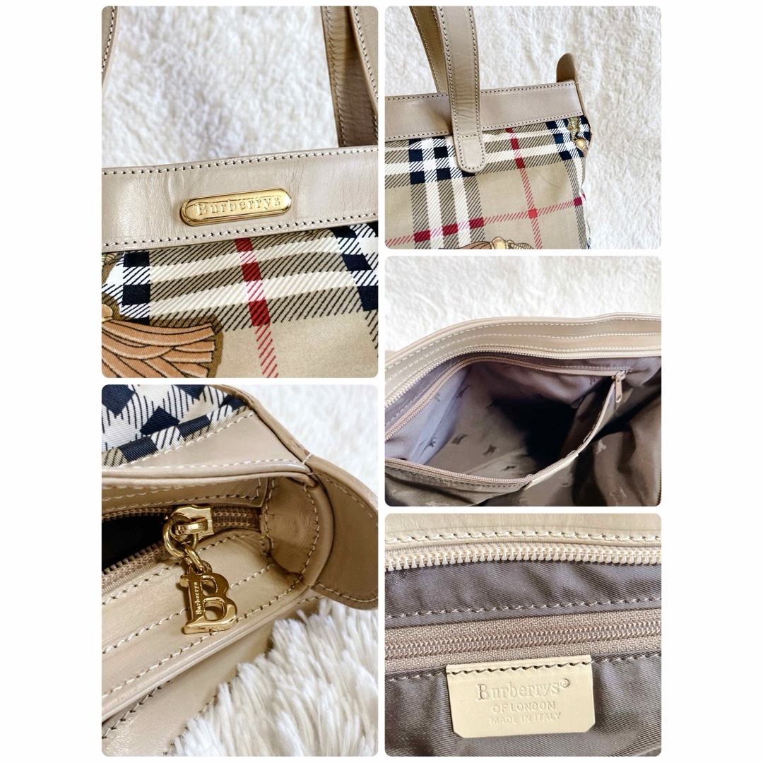 BURBERRY - 激レア 美品 BURBERRY タッセル柄 ノバチェック 肩 BURBERRY - 激レア 美品 BURBERRY タッセル柄 ノバチェック 肩