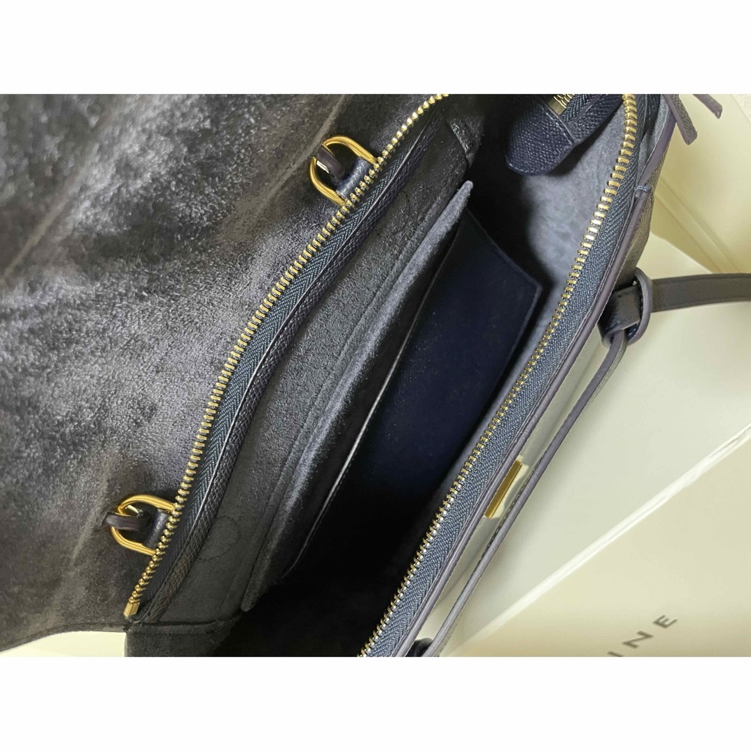 CELINE - 国内正規品 CELINE ベルトバッグマイクロ ネイビー CELINE - 国内正規品 CELINE ベルトバッグマイクロ ネイビー