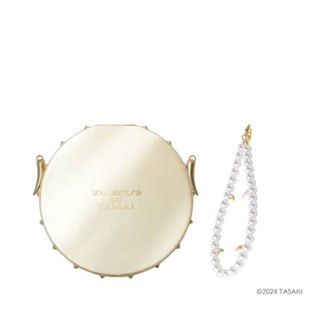 shu uemura(シュウウエムラ)の新品　シュウウエムラ　tasaki　パールレベルクラッチアイシャドーパレット コスメ/美容のベースメイク/化粧品(アイシャドウ)の商品写真