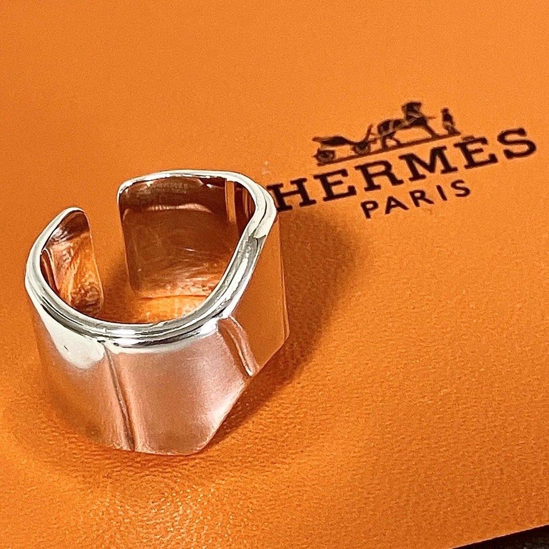 HERMES - 激レア HERMES エルメス メモワール リング 指輪 SV925 HERMES - 激レア HERMES エルメス メモワール リング 指輪 SV925