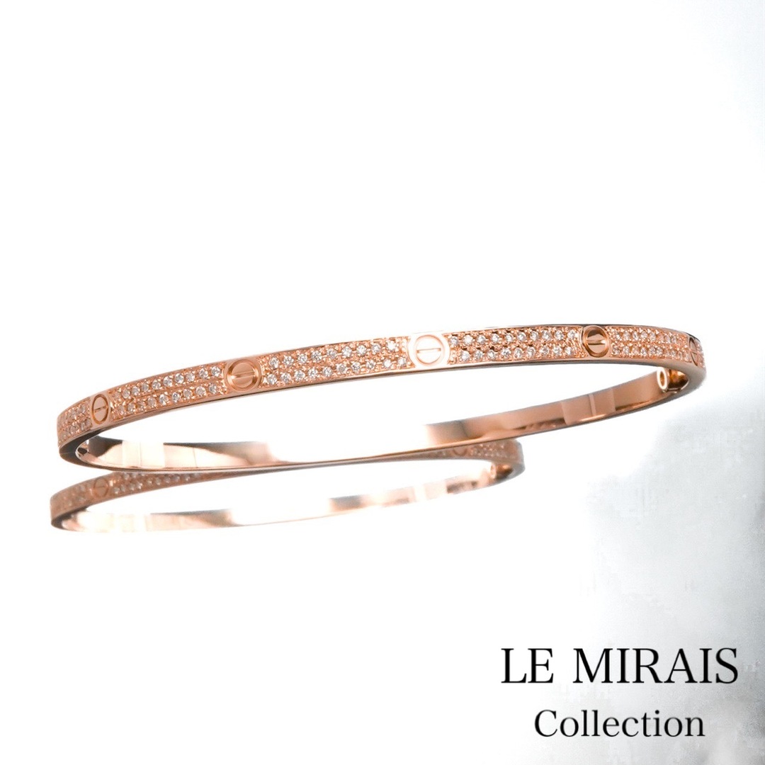 Cartier - 【仕上済】カルティエ ラブブレス #20 SM PG ダイヤ Cartier - 【仕上済】カルティエ ラブブレス #20 SM PG ダイヤ