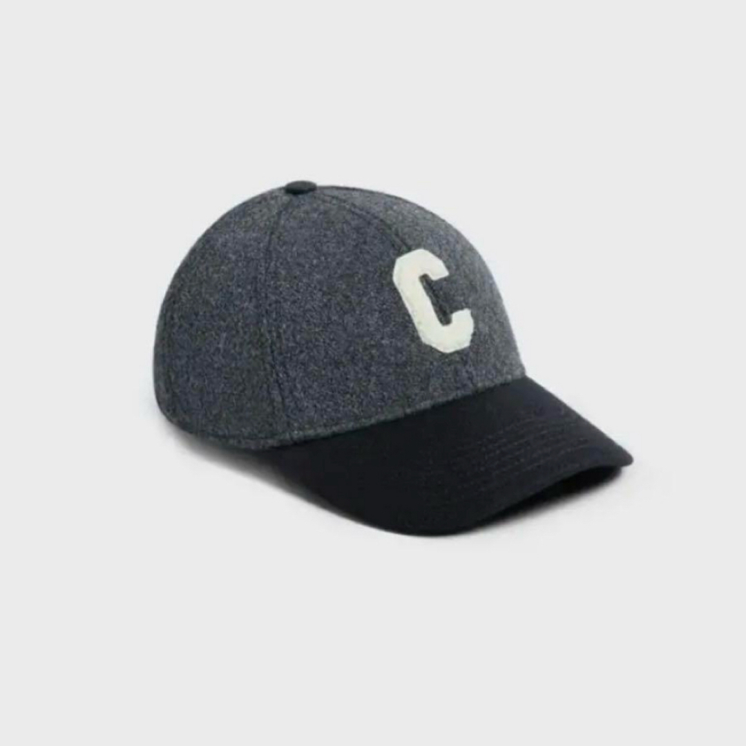 CELINE - CELINE 正規セリーヌ#Cベースボールキャップ#Sサイズの CELINE - CELINE 正規セリーヌ#Cベースボールキャップ#Sサイズの