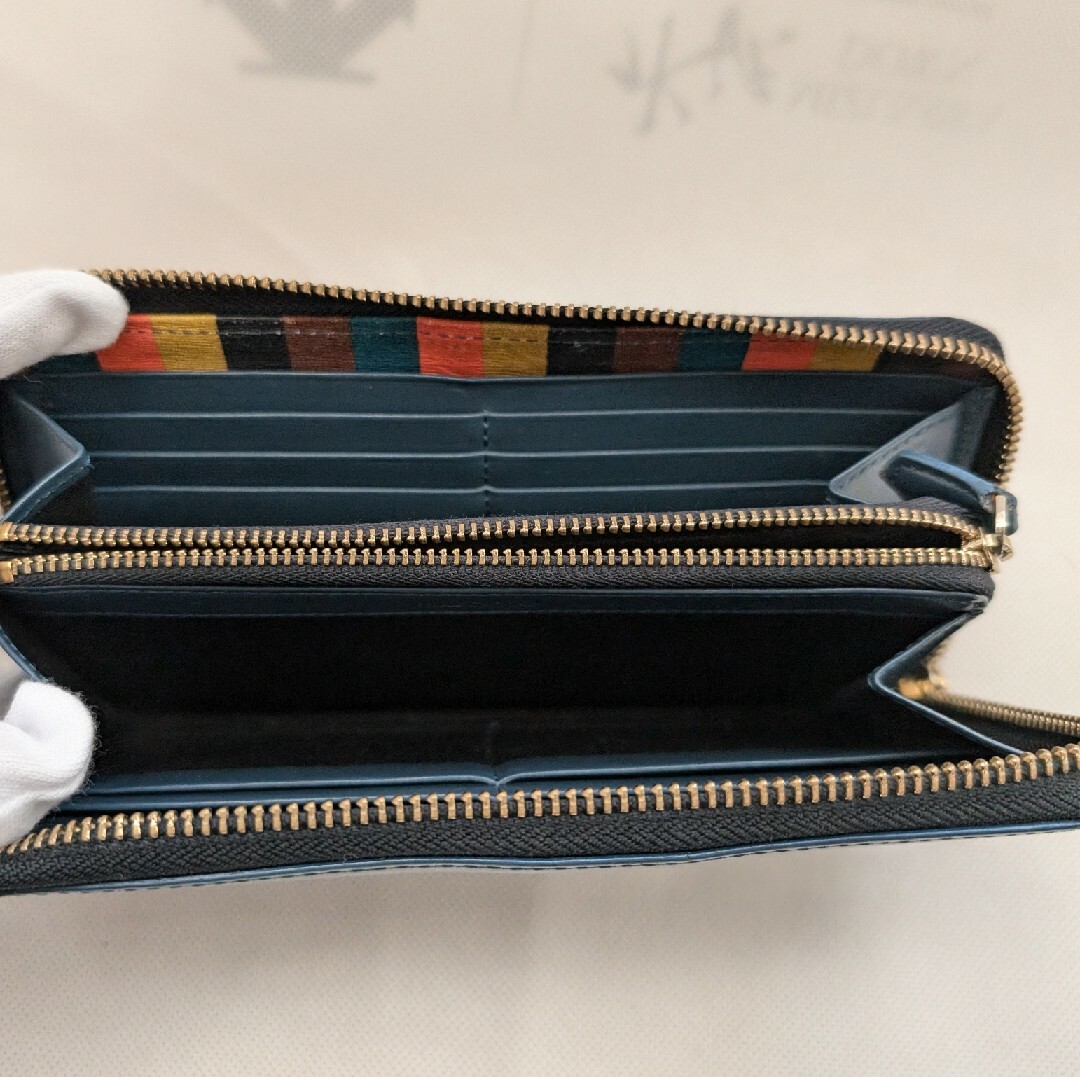 Paul Smith - ポールスミス ウォレット ラウンドファスナー 長 Paul Smith - ポールスミス ウォレット ラウンドファスナー 長