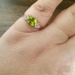 JEWELRY TSUTSUMI - 10金ペリドットリングジュエリーつつみ商品 JEWELRY TSUTSUMI - 10金ペリドットリングジュエリーつつみ商品