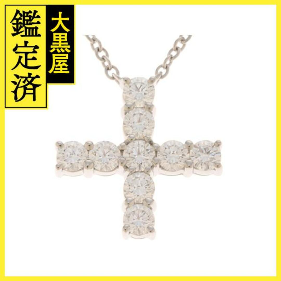 HARRY WINSTON - ハリーウィンストン シンボルズミニクロスネックレス PEDPREMCRMC 【471】