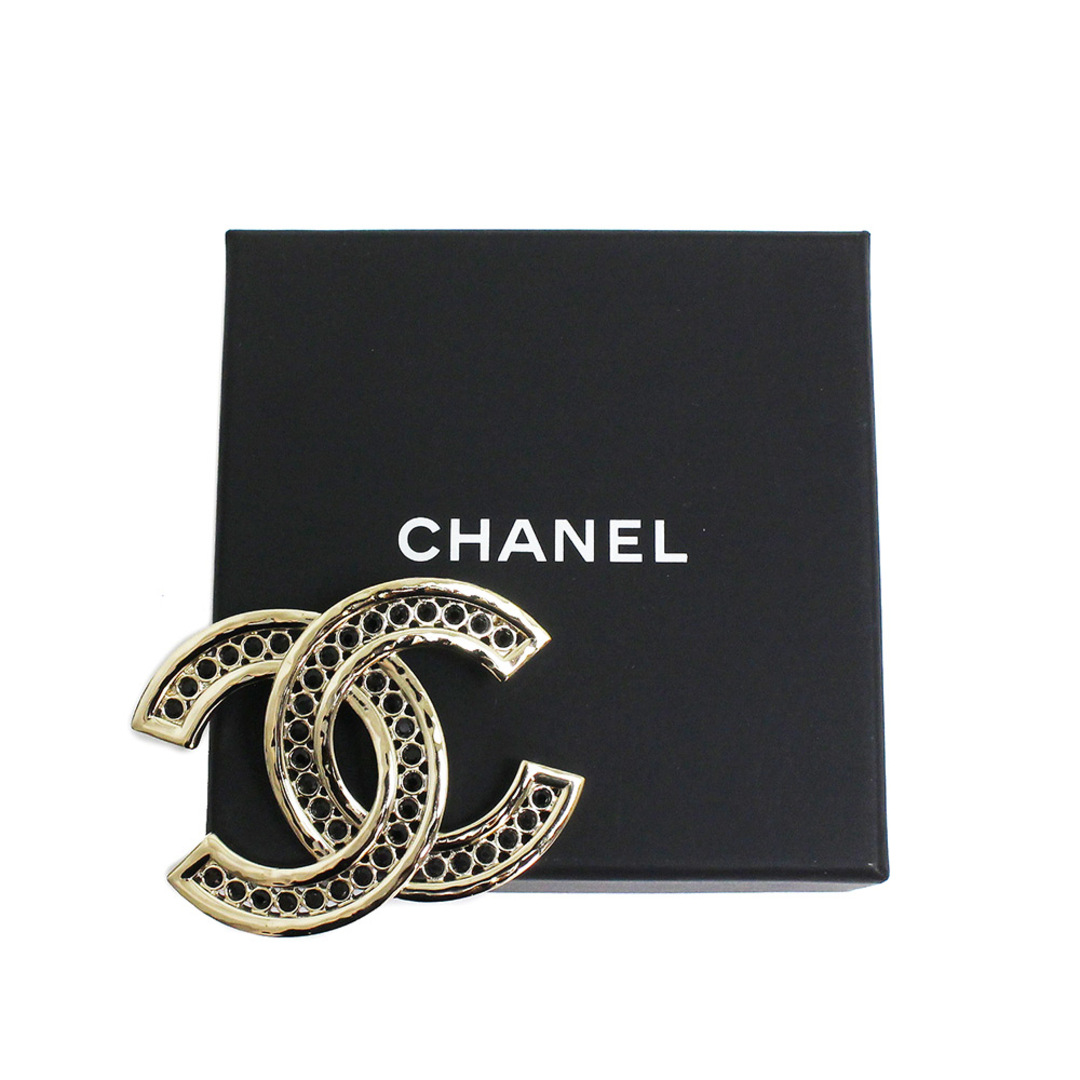 【お1人様1点限り】 CHANEL - シャネル ココマーク ラインストーン ブローチ その他