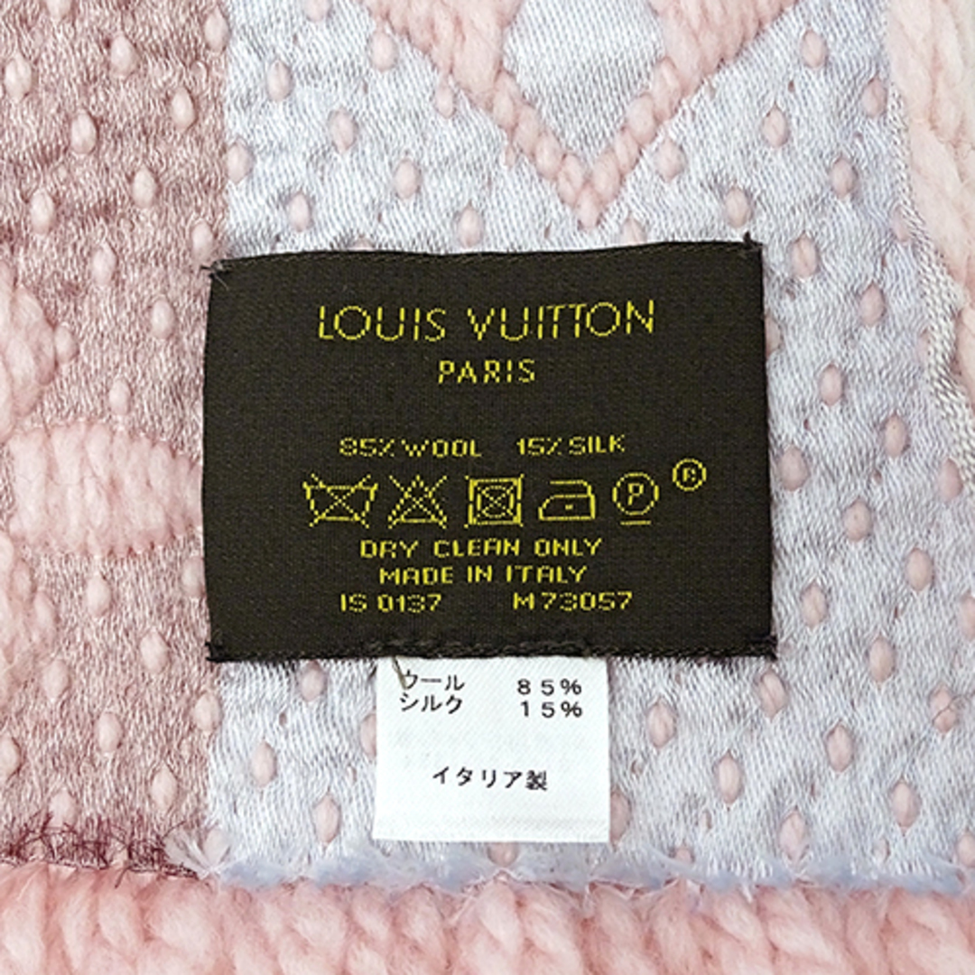 Louis Vuitton ルイヴィトン マフラー ピンク エシャルプロゴ Louis Vuitton ルイヴィトン マフラー ピンク エシャルプロゴ