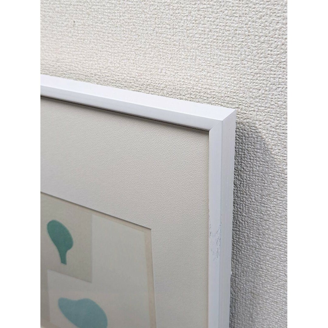 真作】【直筆サイン】山中現「水の庭」【木版画】【美品】 版画 真作】【直筆サイン】山中現「水の庭」【木版画】【美品】 版画