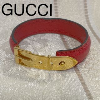 GUCCI(ブレスレット/バングル ・ レッド/赤色系)のフリマ GUCCI(ブレスレット/バングル ・ レッド/赤色系)のフリマ
