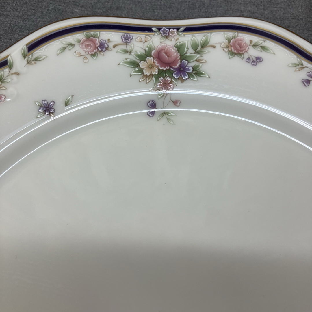 Noritake - 【Nね2658】ノリタケ大皿一客 プレート 大皿 花柄 Noritake - 【Nね2658】ノリタケ大皿一客 プレート 大皿 花柄