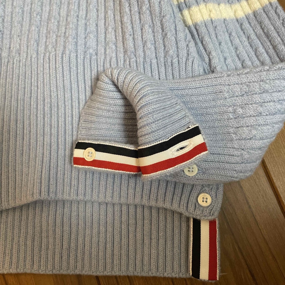 THOM BROWNE - トムブラウン ニット セーターの通販 by mk's THOM BROWNE - トムブラウン ニット セーターの通販 by mk's