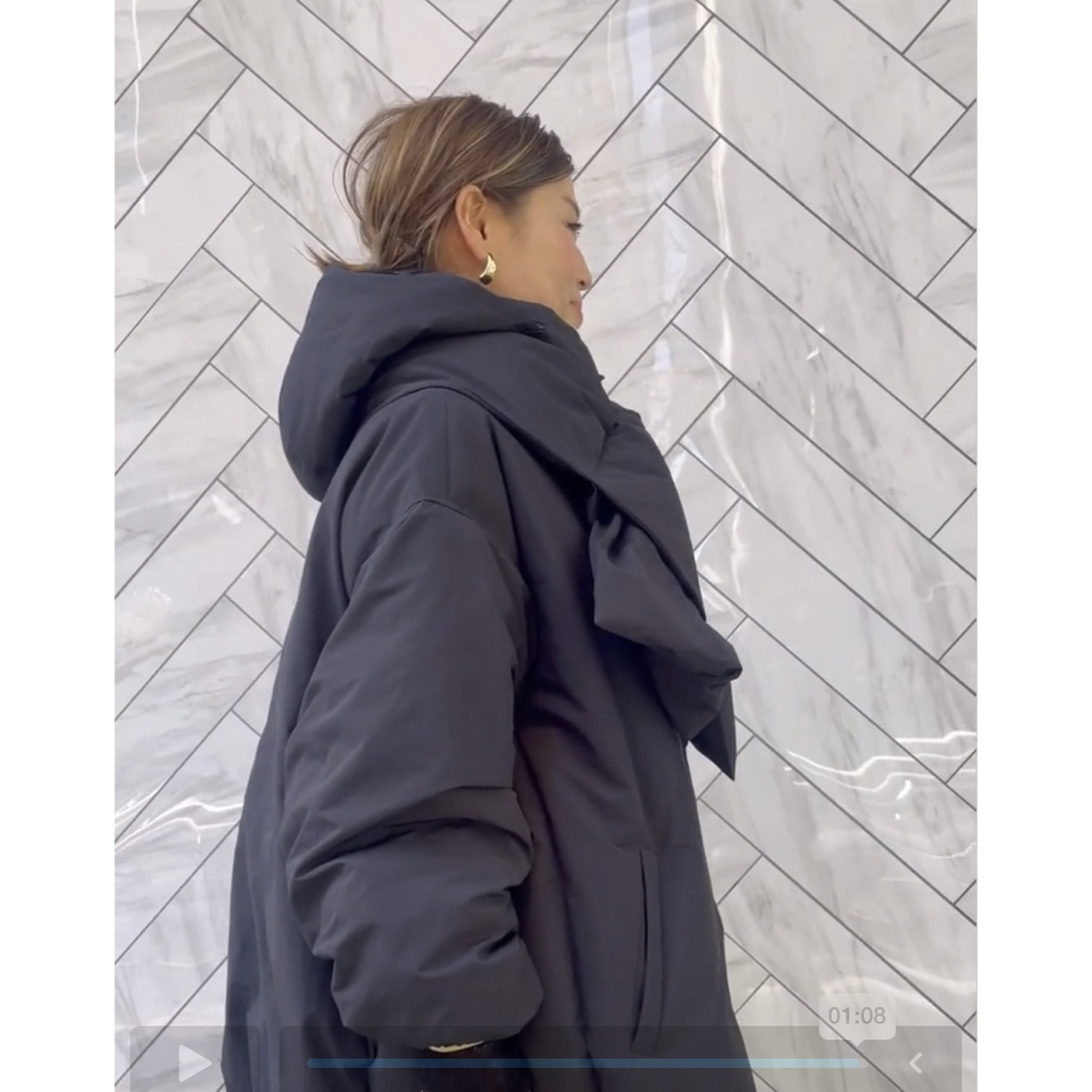 CALUX/キャラクス】 PUFFER SCARF フードストール ファッション小物 CALUX/キャラクス】 PUFFER SCARF フードストール ファッション小物