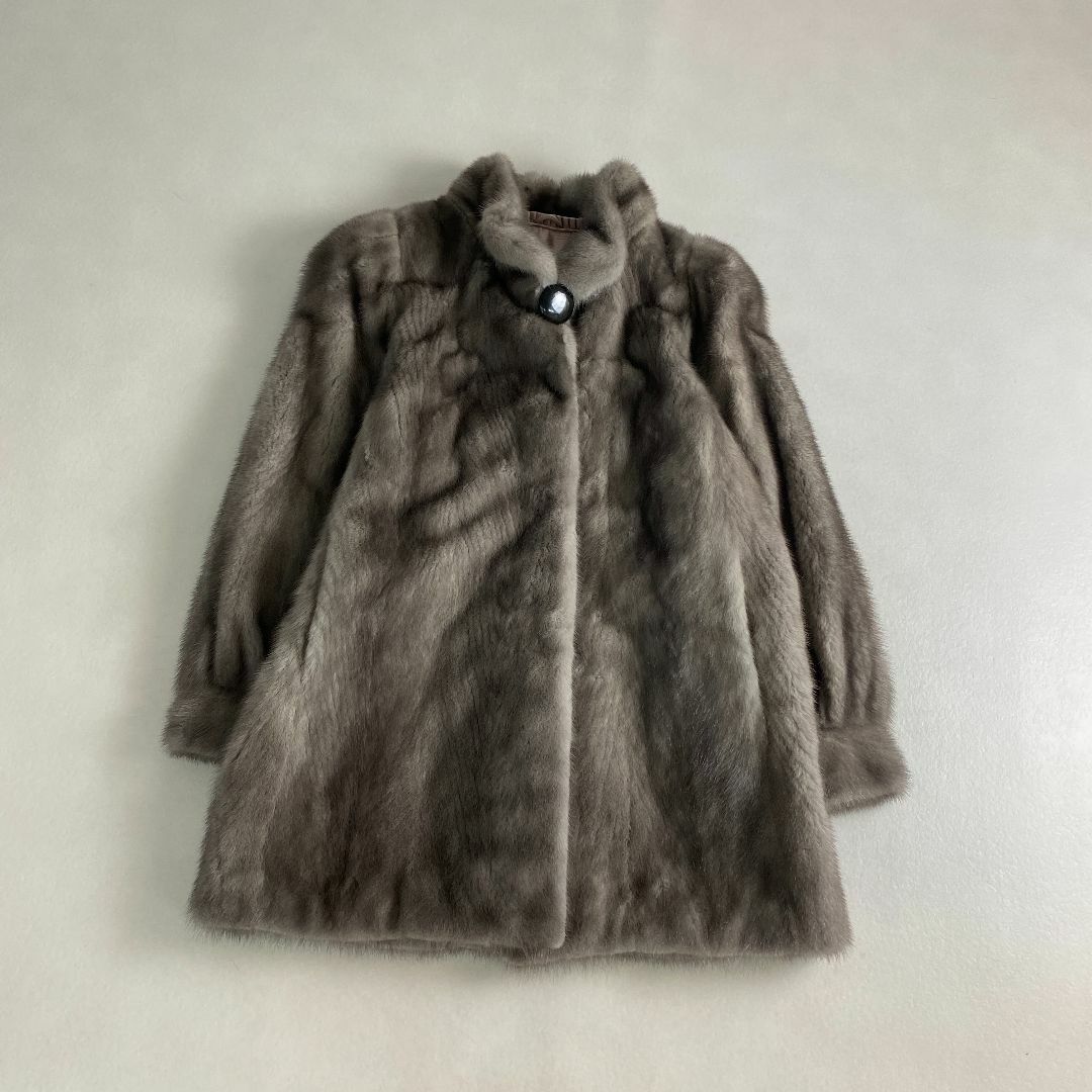 毛皮コート　AMERICAN FUR AWARDS　5 ブルーアイリス ミンク