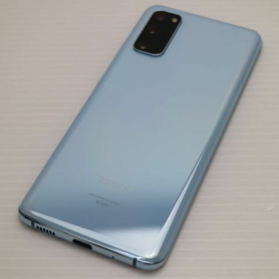 新品同様 SCG01 Galaxy S20 5G クラウドブルー M888 新品同様 SCG01 Galaxy S20 5G クラウドブルー M888