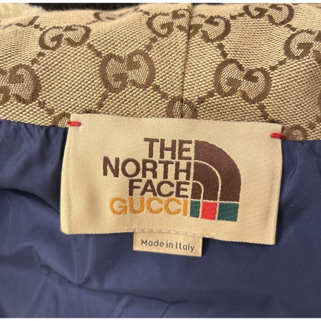 GUCCI - THE NORTH FACE x GUCCI フリースボアジャケット Sの GUCCI - THE NORTH FACE x GUCCI フリースボアジャケット Sの