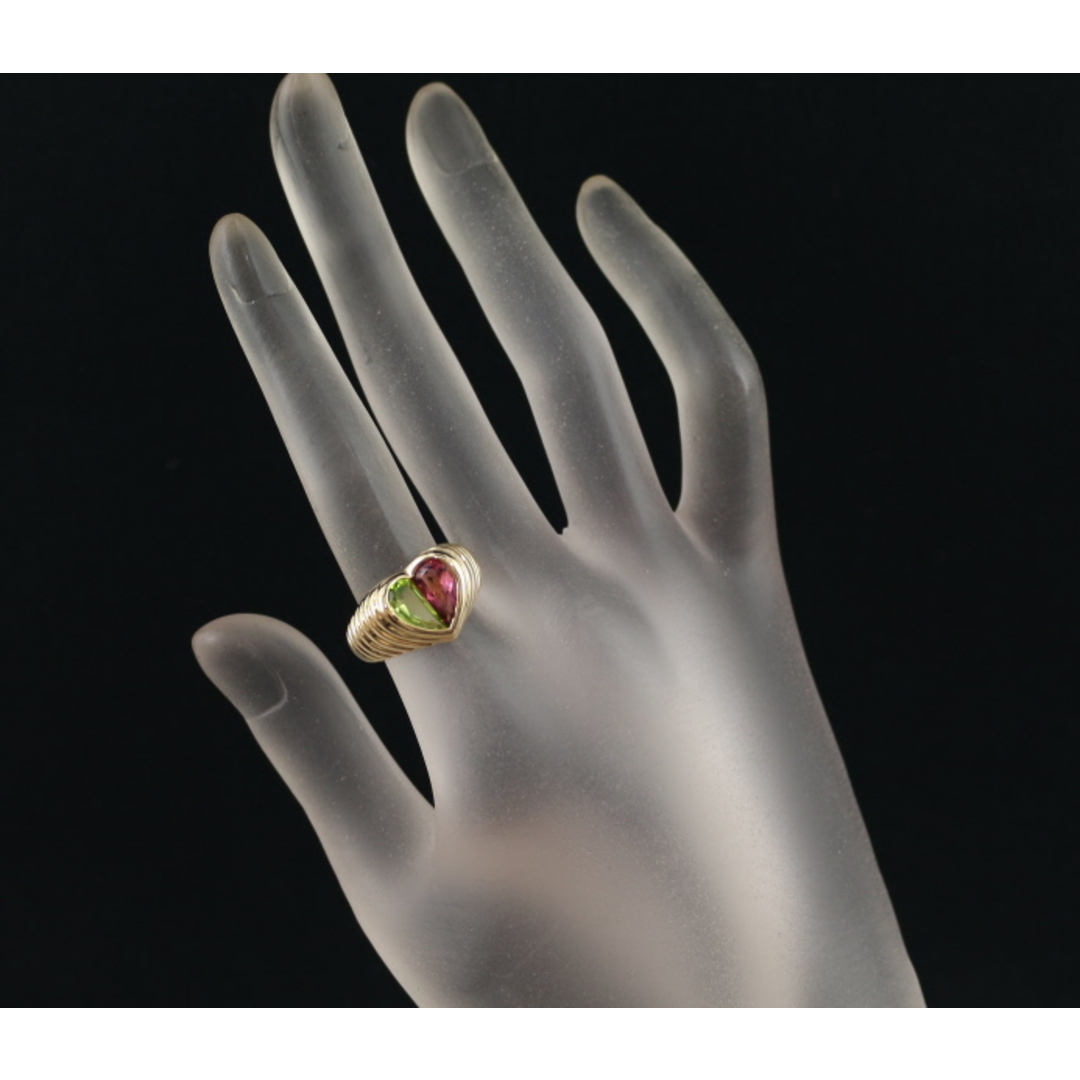 BVLGARI - ブルガリ リング ペリドット トルマリン ドッピオ BVLGARI - ブルガリ リング ペリドット トルマリン ドッピオ