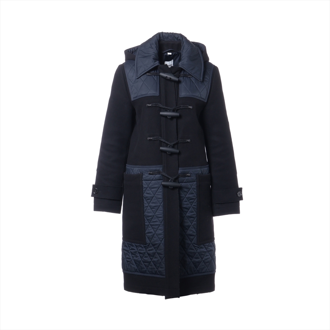 BURBERRY - バーバリー  ウール×ナイロン  ブラック×ネイビー レディース その他ア