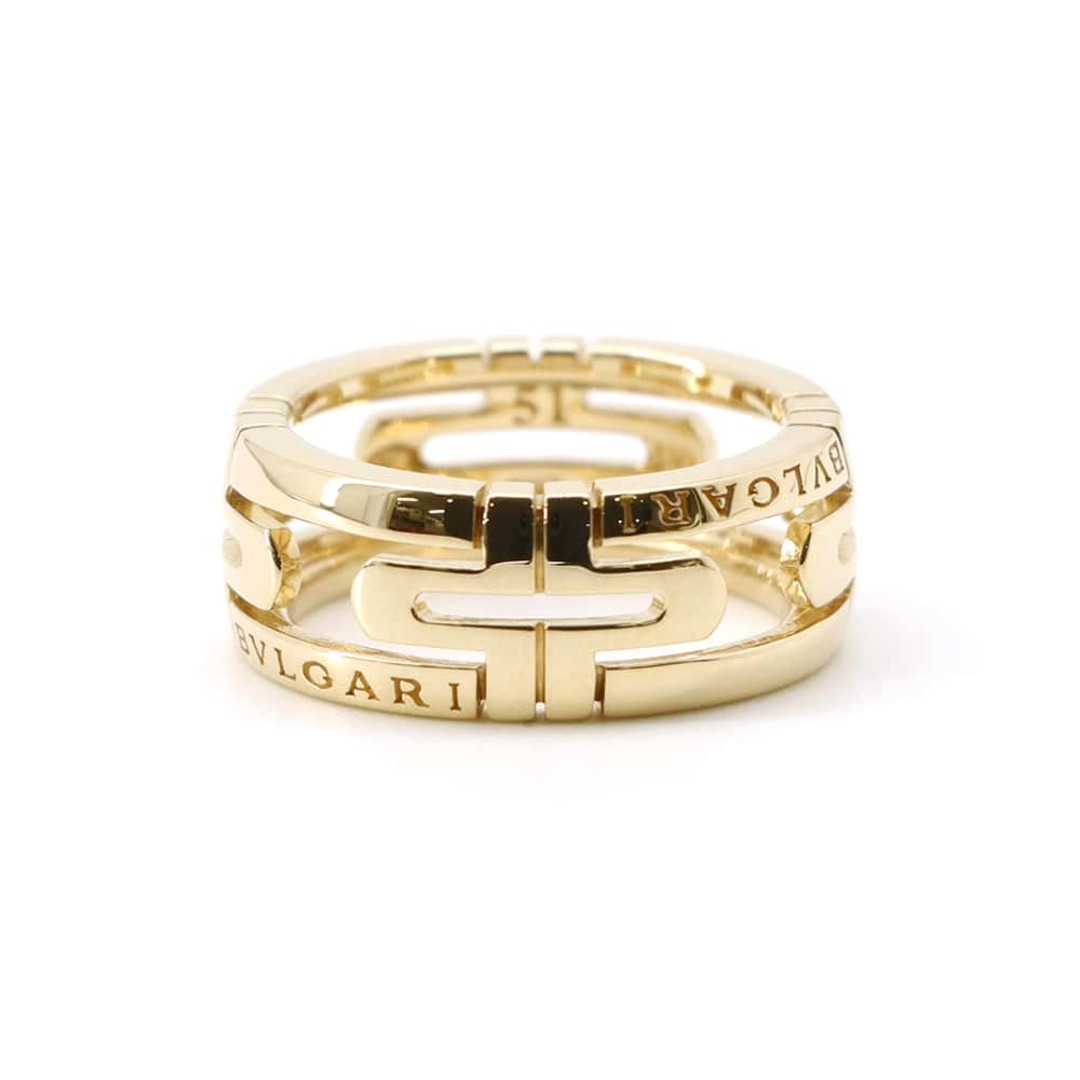 BVLGARI - ブルガリ リング パレンテシ スモール K18YGイエローゴールド リングサイズ51 BVLGARI 指輪