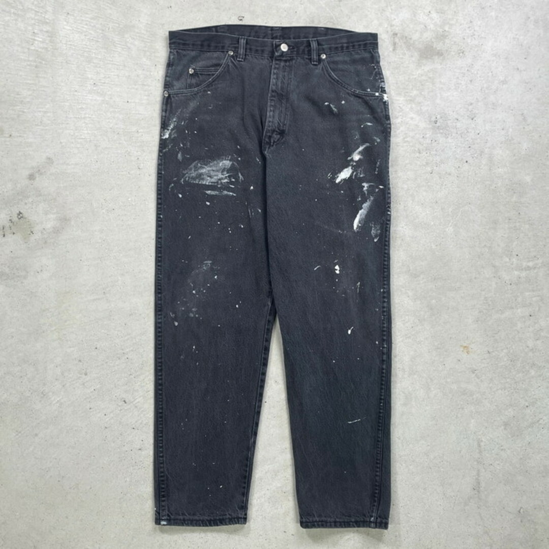 90年代 USA製 Wrangler ラングラー ブラックデニムパンツ メンズ 90年代 USA製 Wrangler ラングラー ブラックデニムパンツ メンズ