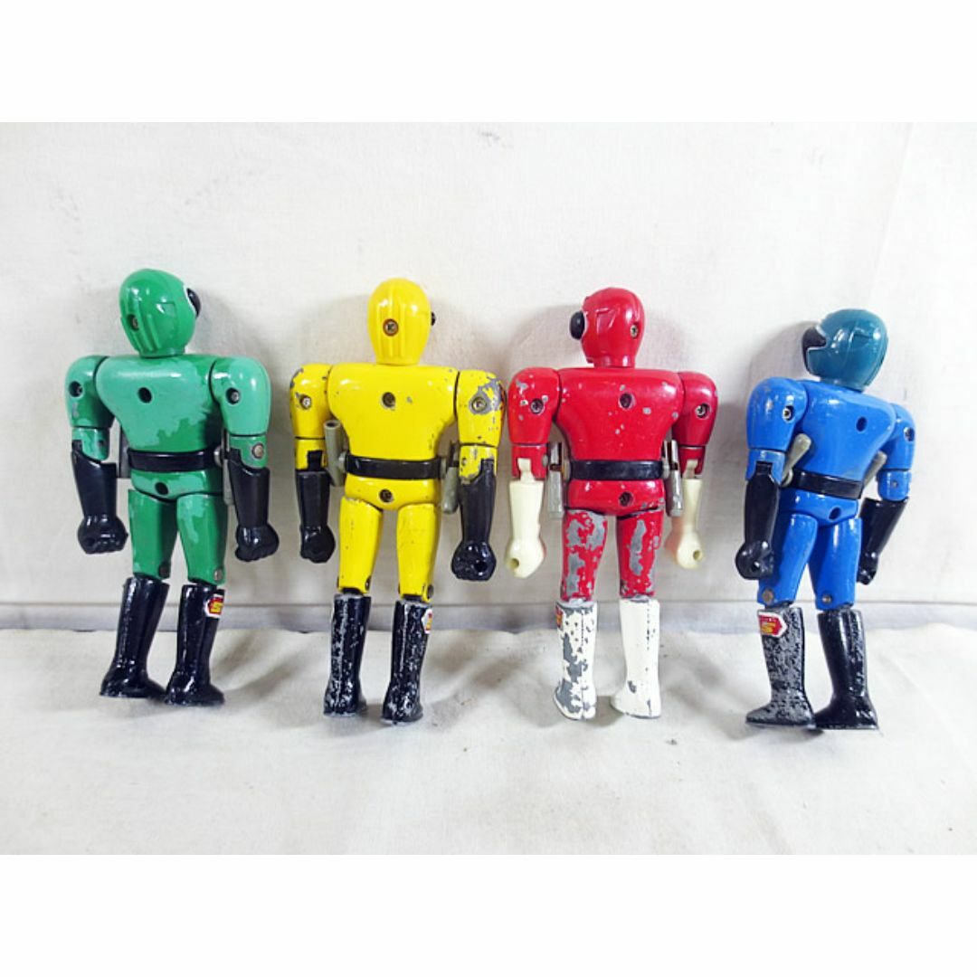 ポピー 超合金 秘密戦隊ゴレンジャー アカレンジャー、アオ ポピー 超合金 秘密戦隊ゴレンジャー アカレンジャー、アオ