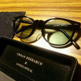 アーバンリサーチ(URBAN RESEARCH)の金子眼鏡とアーバンリサーチのwネームのサングラス(サングラス/メガネ)