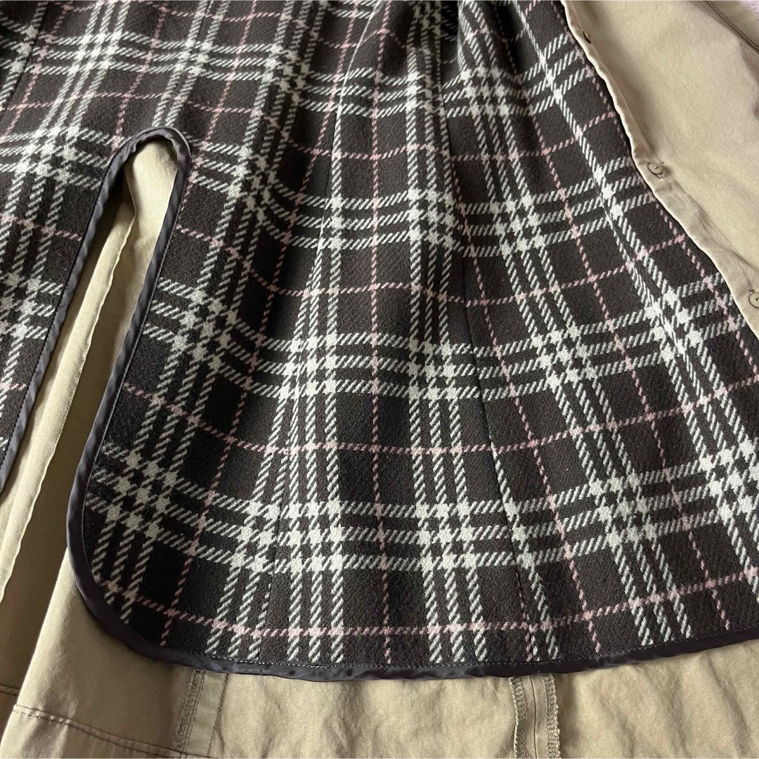 美品✨バーバリーブルーレーベル トレンチコート ライナー 美品✨バーバリーブルーレーベル トレンチコート ライナー